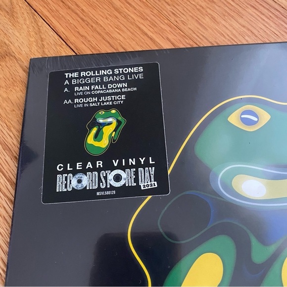 ROLLING STONES A Bigger Bang (10" CLEAR Vinyl‎ LP SINGLE, RSD 2021) NEW sealed - Picture 3 of 4